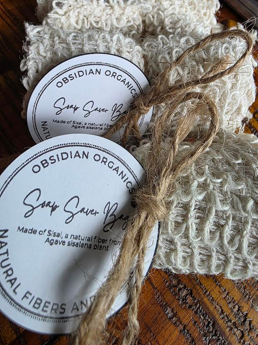Natural Sisal Soap Saver Bag - 2 Pack