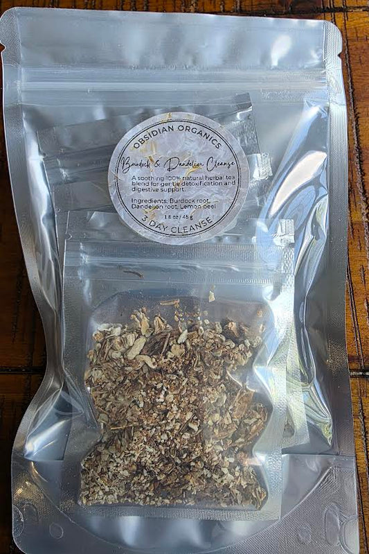 Burdock & Dandelion 3 DAY Cleanse (Tea)